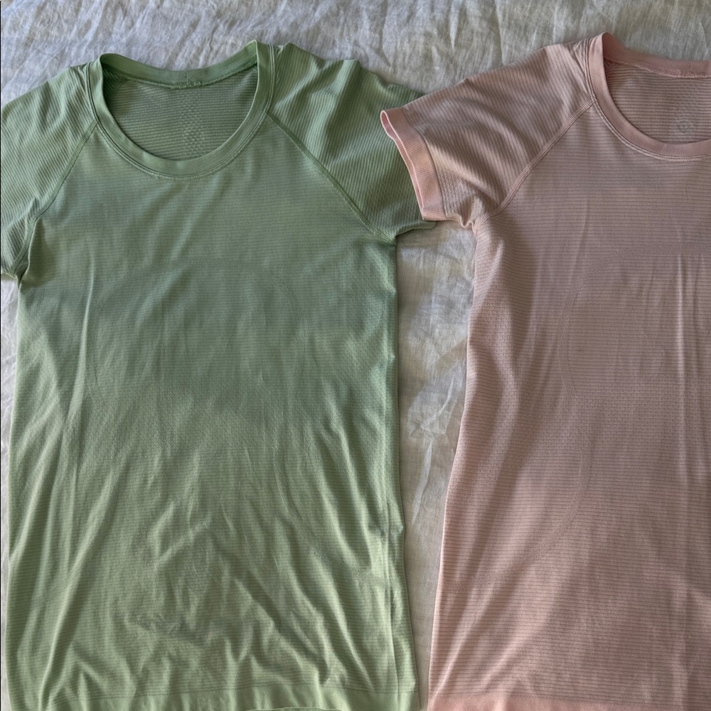 Lululemon Swiftly Tech Short Sleeve Athletic Shirts